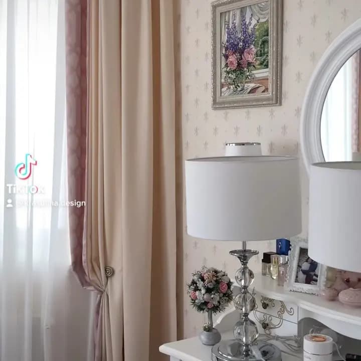Штори та тюль, Спальня, Суми — Нежная, зефирная спальня.
